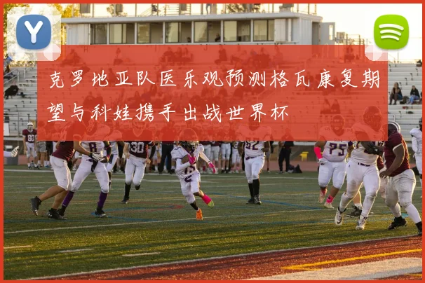 克罗地亚队医乐观预测格瓦康复期望与科娃携手出战世界杯